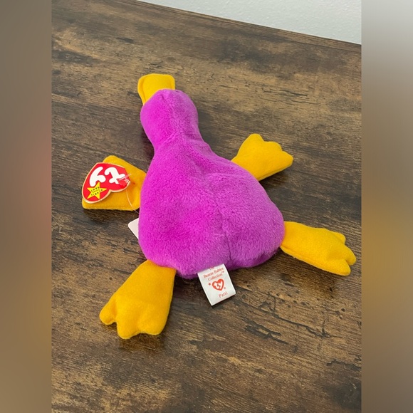 Ty Beanie Baby * Patti the Platypus * Date of birth: Jan 6, 1993 * - Picture 4 of 7